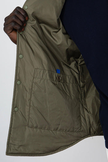 Camicia Nylon Re-shirt Verde Militare Uomo - 7