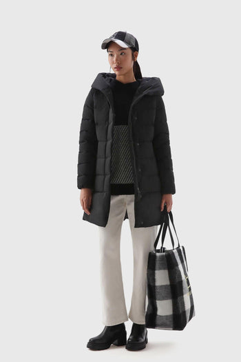 Parka Puffy Prescott In Urban Touch Nero Donna - 4