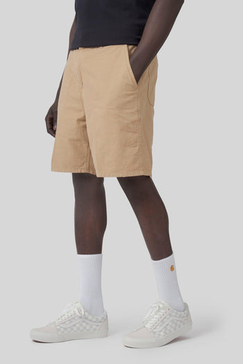Wip Walter Single Knee Short Beige Uomo - 5