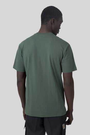 T-shirt Outfitter Pocket Verde Uomo - 4