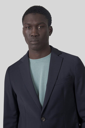 Summer Wooltech Blazer Blu Uomo - 4
