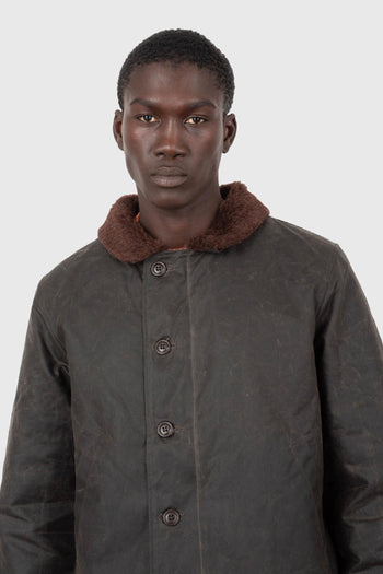 New Deck Jacket Cioccolato Uomo - 5