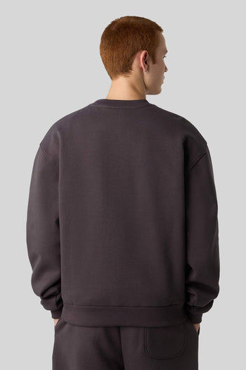 Felpa Girocollo Red Box Antracite Uomo - 3