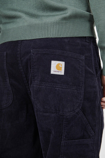 Wip Single Knee Pant Corduroy Blu Scuro Uomo - 2