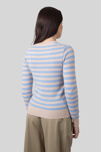 Maglia Marge Beige/azzurro Donna - 4