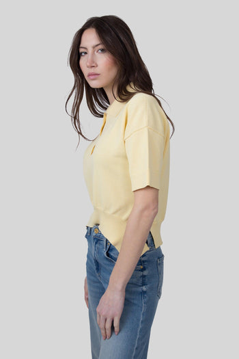 Polo Barbara Giallo Donna - 6