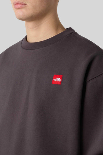 Felpa Girocollo Red Box Antracite Uomo - 2