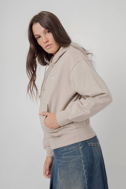 Wip W' Hooded Casey Jacket Beige Chiaro Donna