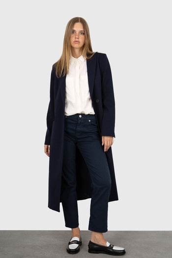 Cappotto Marinella Blu Donna - 8