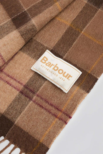 Sciarpa Tartan Nocciola Unisex - 2