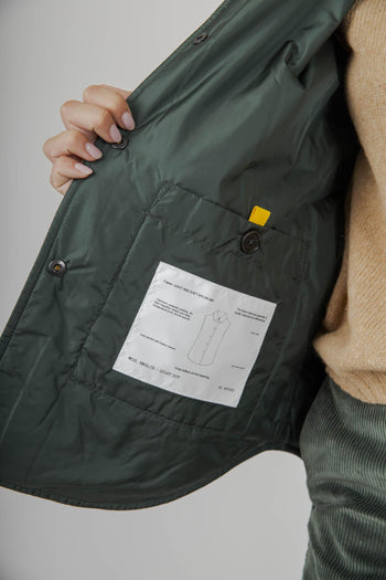 Gilet Dot Verde Scuro Donna - 7