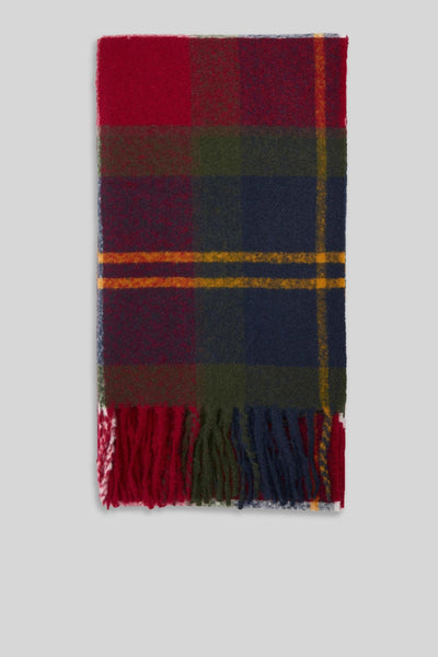 Sciarpa Tartan Deanna Verde/rosso Unisex