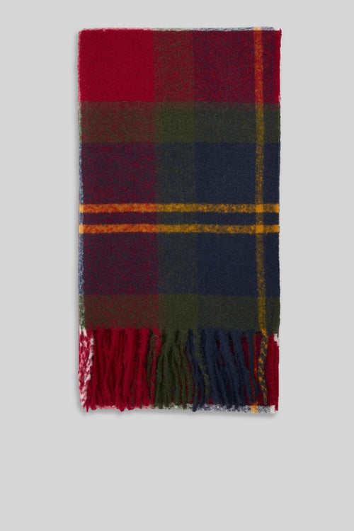 Sciarpa Tartan Deanna Verde/rosso Unisex