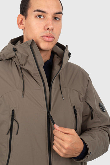 Giubbotto Pro-tek Padded Hooded Beige Uomo - 6