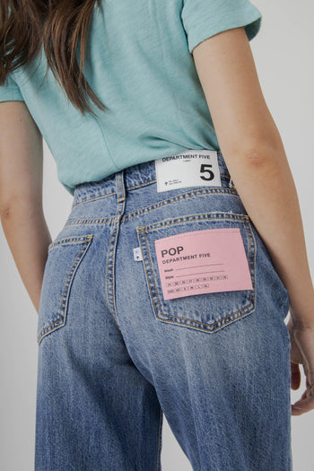 Jeans Pop Blu Medio Donna - 2