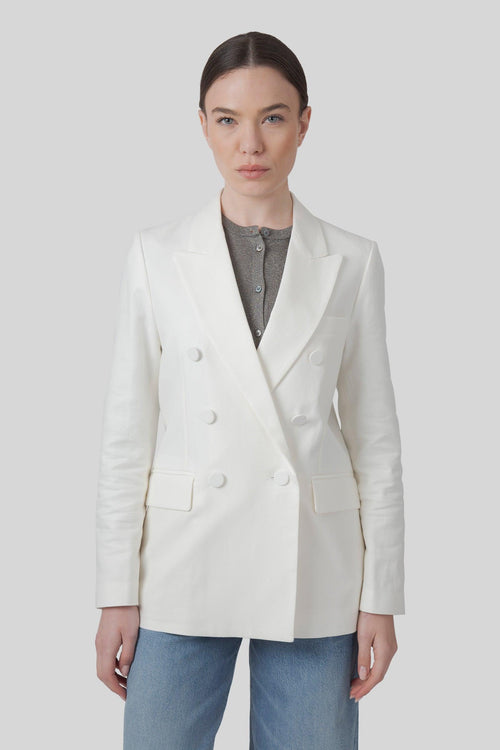 Blazer Doppiopetto Ari Avorio Donna