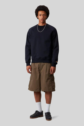 Wip Chase Sweatshirt Blu Scuro Uomo - 3