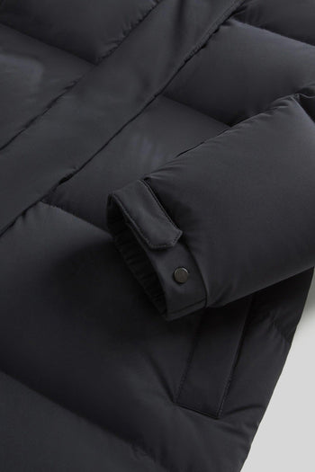 Cloud Madison Long Coat Nero Donna - 4