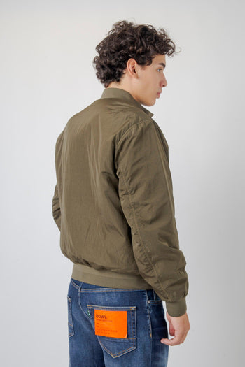 Giubbotto Bomber Chrome-r Verde Militare Uomo - 5