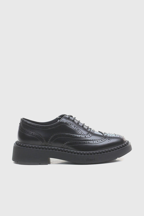 Stringata Brogue Mercer Nero Donna