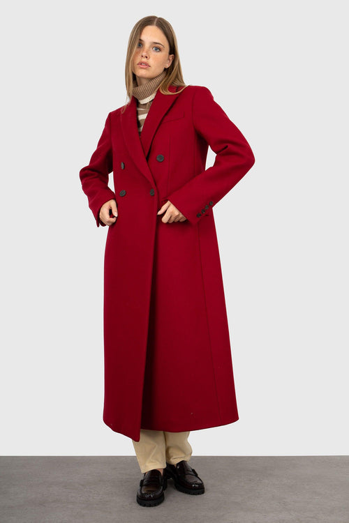 Cappotto Heloise Rosso Donna