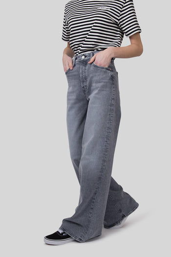 Jeans The Ditcher Roller Sneak Grigio Chiaro Donna - 5