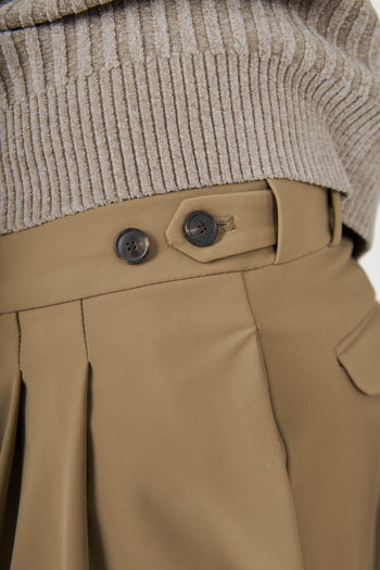 Pantalone Surflex Winter Chino Double Pence Taupe Uomo - 2