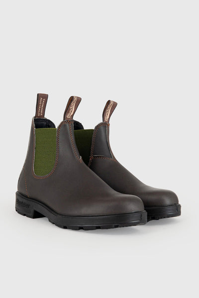 Stivaletto Beatle 519 Stout Brown & Olive Marrone/verde Uomo