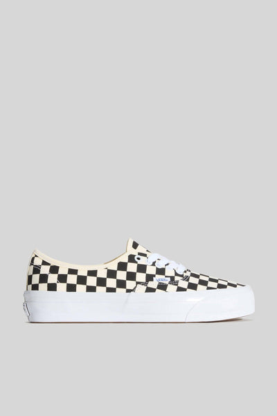 "off The Wall" Sneaker Lx Authentic Reissue 44 Checkerboard Nero/bianco Off Unisex