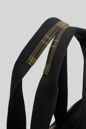 Mya Patchwork Tote Bag Nero Donna - 6