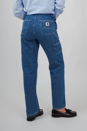 Wip W' Pierce Pant Straight Blu Medio Donna - 3