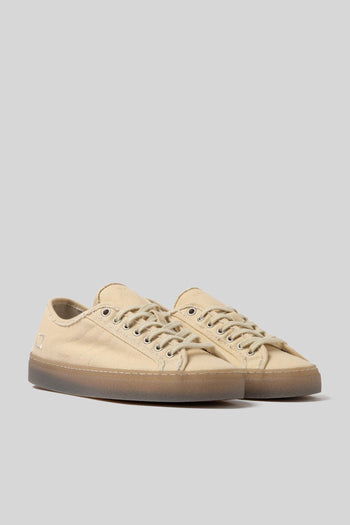 Sneaker Tender Canvas Beige Uomo - 3