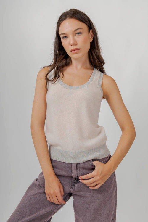 Canotta Rosa Chiaro Donna