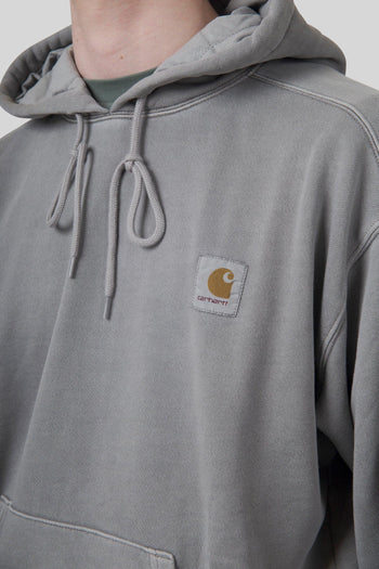Wip Felpa Nelson Hooded Grigio Uomo - 4