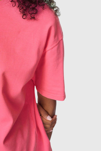T-shirt Fizvalley Rosa Fluo Donna - 2
