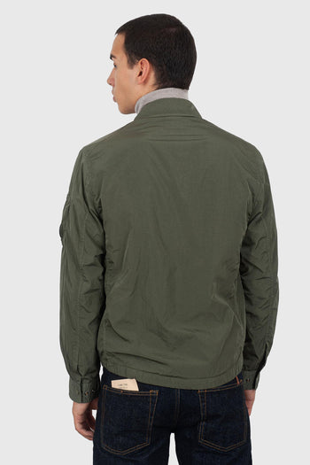 Overshirt Chrome-r Lens Verde Militare Uomo - 3