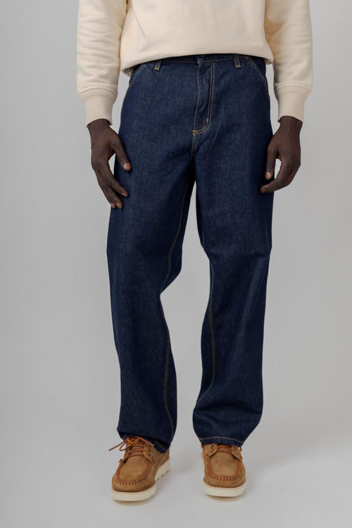 Wip Single Knee Pant Blu Scuro Uomo