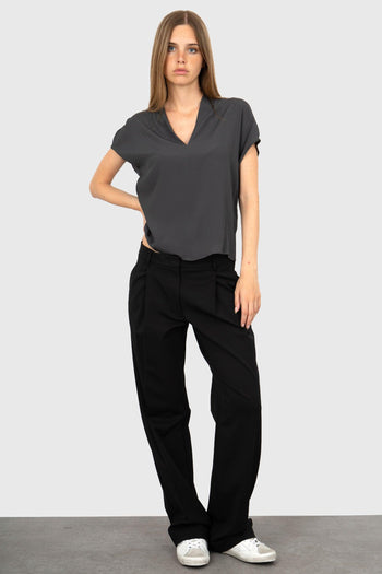 Pantalone Nero Donna - 6