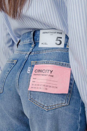 Jeans Cincity Blu Medio Donna - 2