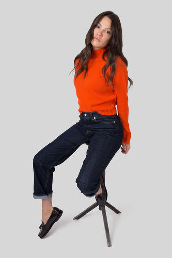 W Janis Pant Japan Blu Scuro Donna - 4