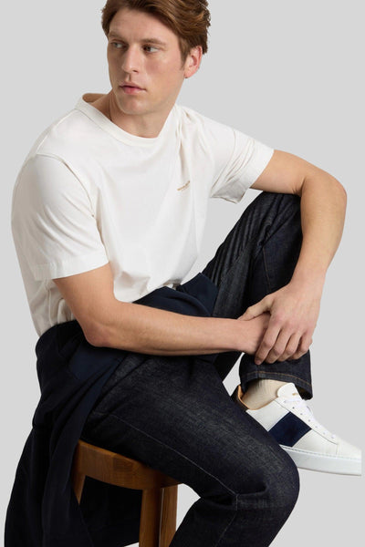 T-shirt Logo Bianco Uomo