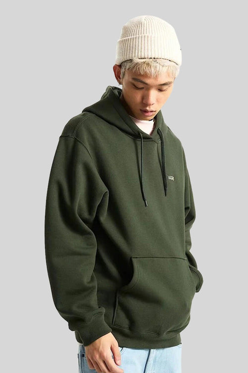 "off The Wall" Felpa Cappuccio Left Chest Ii Verde Militare Uomo