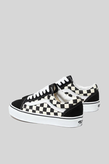 "off The Wall" Sneaker Old Skool Primary Check Bianco/nero Unisex - 2