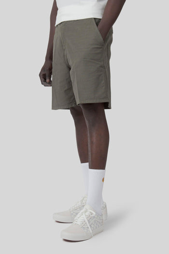 Wip Walter Single Knee Short Verde Militare Uomo - 3