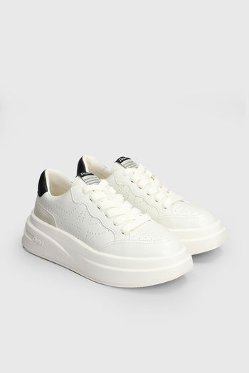 Sneakers Impuls Pelle Bianco/Nero - 3