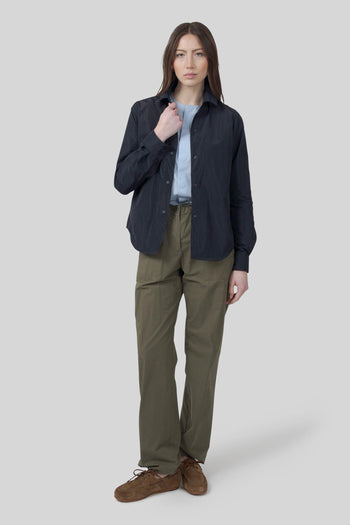 Camicia Glue Sfoderata Poliestere Tecnico Blu Scuro Donna - 4