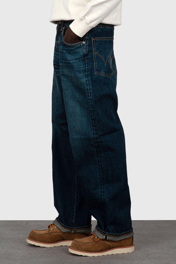 Jeans Wide Pant Blu Medio Uomo - 4