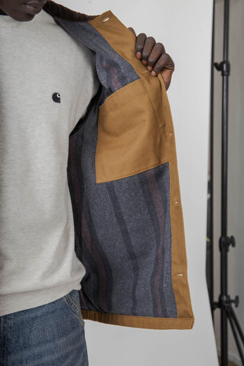 Wip Michigan Coat Cammello Uomo - 8