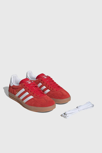 Sneaker Gazelle Indoor Rosso/bianco Donna - 7