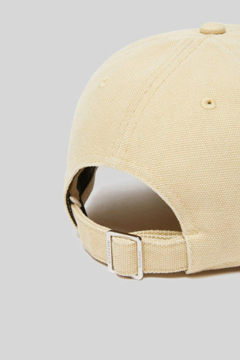Max Mara Cappello Baseball In Canvas Avorio Donna - 2